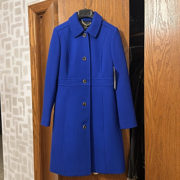 beautiful cobalt blue women’s size 4 coat new with tags - Picture 3 of 4